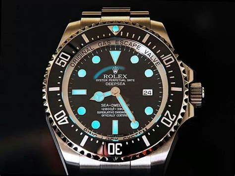 original gas escape valve rolex|Rolex sea dweller two tone.